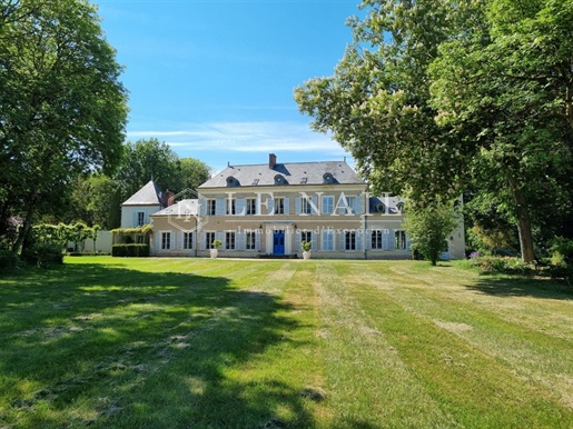 Elegant 19th C. Chateau at the limits of Berry and Sologne