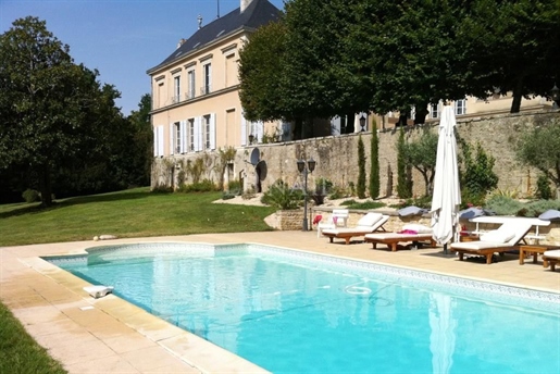 Beautiful french chateau from the early 19th century for sale in Poitou region.