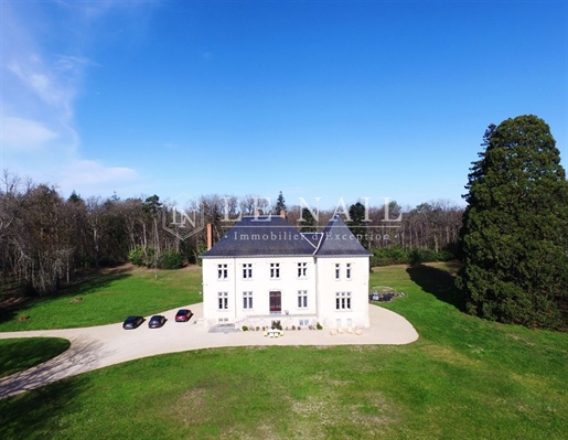 Fully Restored 19th C. Château At The Crossroads Of The Vienne And Touraine Regions