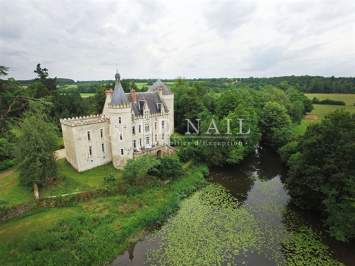 12Th C. Chateau Restored In The 19th C. Overlooking The River