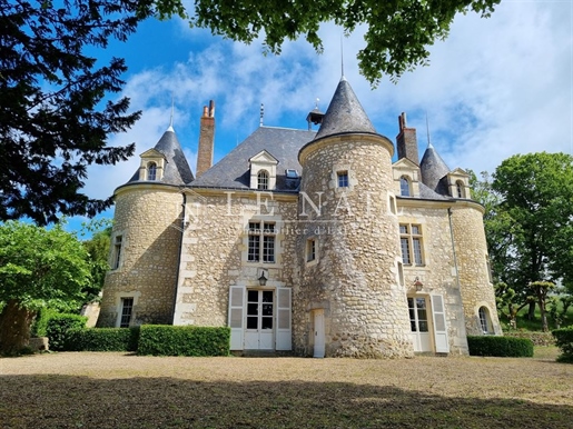 16Th and 19th C. Chateau for sale in the Loir Valley