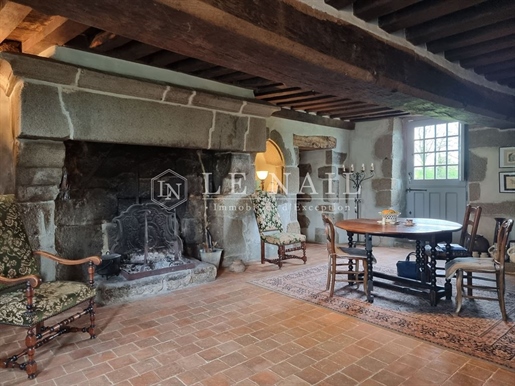 Authentic 15th Century Lordly Dwelling In Normandy
