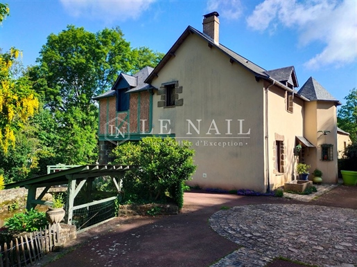 Charming Mill And Its Dwellings In A Beautiful Setting