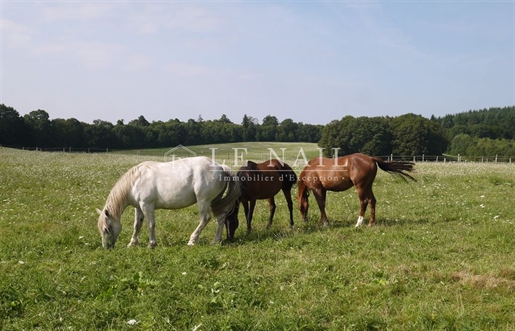 Paardenlandgoed te koop in het hart van de Limousin