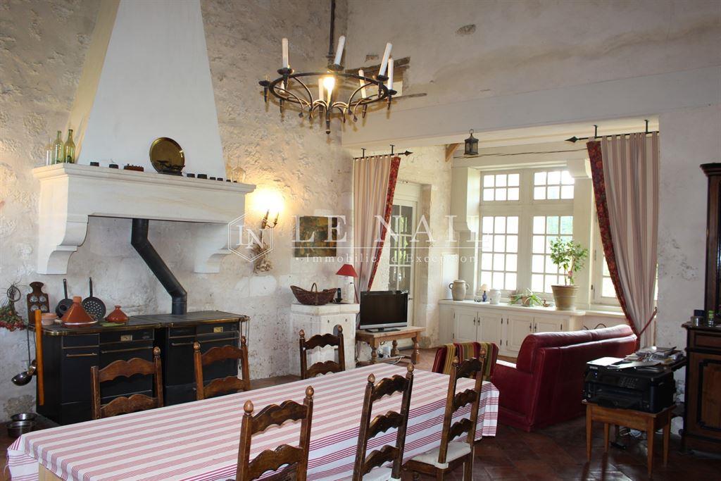 15Th and 16th C. Chateau With Guest House Between Bordeaux And Bergerac