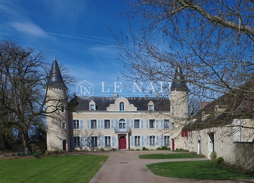 Splendide Château Du XIXe Entierement Restaure