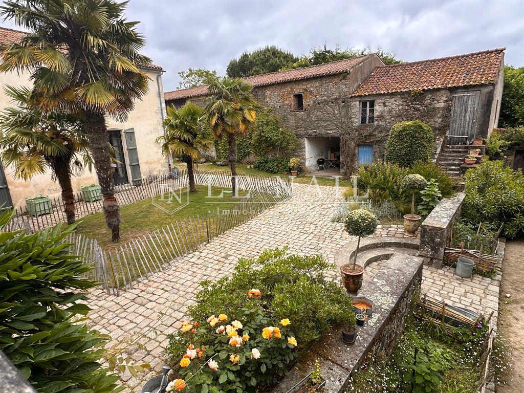 Restored 18th C. Dwelling in the heart of a village in Vendée department