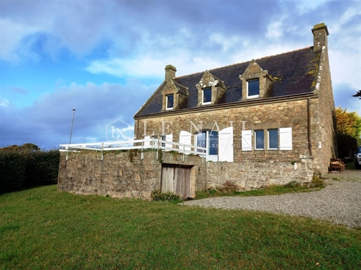 In Brittany, Seafront House In The Bay Of Douarnenez