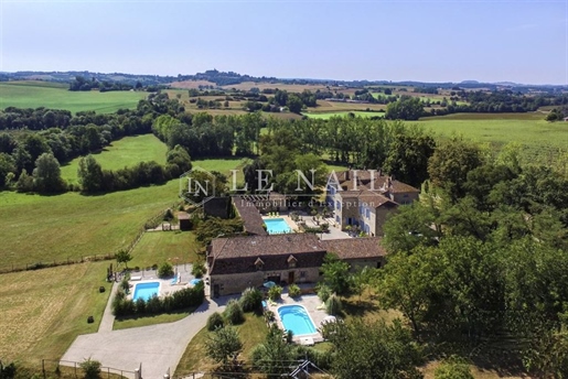 Belle demeure de campagne dans le Lot-et-Garonne.