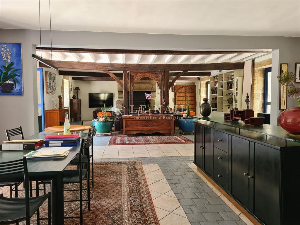 18Th C. House And Equestrian Facilities In Mayenne Departement, For Sale