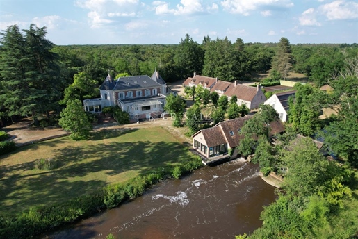 Beautiful estate, in the centre of France, Sologne, 86 acres (2 hours from Paris), for sale
