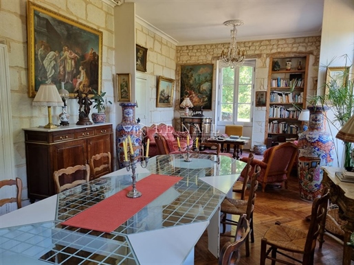 19Th C. Touraine Château in commanding position, for sale