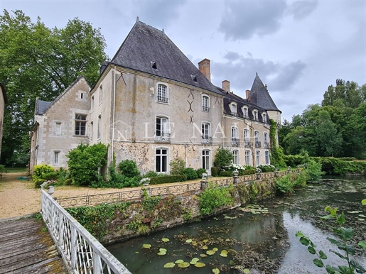 Eccezionale castello monumento storico in vendita nella Sarthe