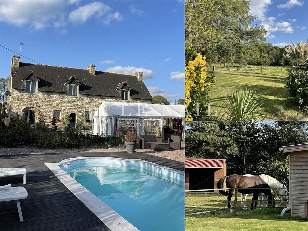20 Minutes From The Beaches : French equestrian property for sale in Brittany