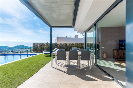 Moderne Villa mit Meerblick in Finestrat zu verkaufen
