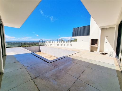 Excellent detached luxury villa with pool and sea views - Santa Bárbara de Nexe
