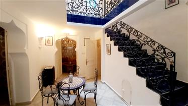Wonderful 3 story house offering traditional Riad style accommodation. The house is in excellent ord