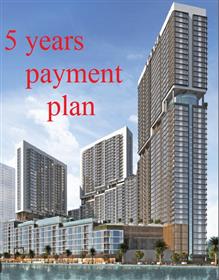 Burj Khalifa view apartment with 5 years payment plan