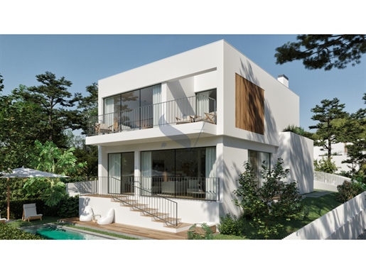 Neue Villa mit 4 Schlafzimmern und Pool in Cascais