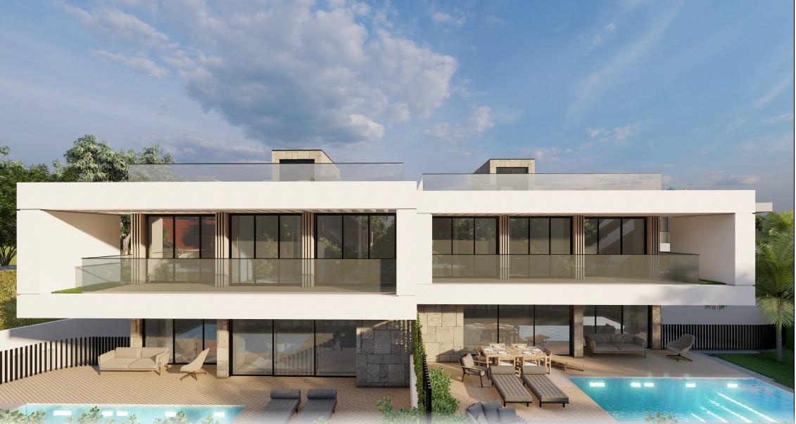 3 bedroom villa under construction with swimming pool