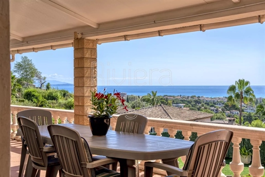 4-Bed house, sea view, pool, separate studio, Rastines area in Antibes