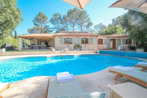 Fayence Provence belle villa de plain pied