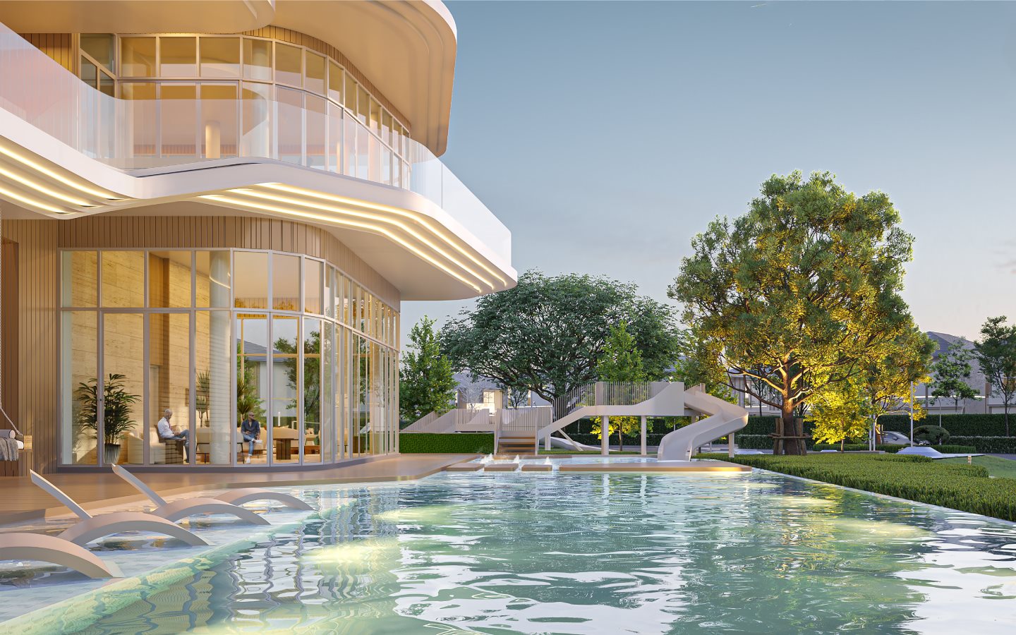 Luxury villas for living and investment in North Pattaya