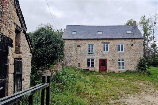 Sole Agent: Yvignac La Tour - Substantial and Well Refurbished 3 Bedroom Stone House with 3/4 acre