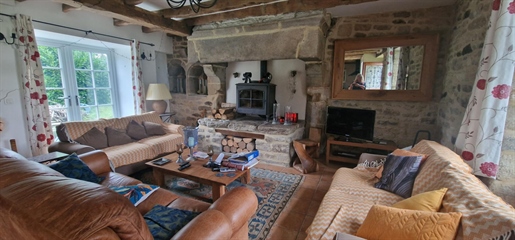 Sole Agent: Yvignac La Tour - Substantial and Well Refurbished 3 Bedroom Stone House with 3/4 acre