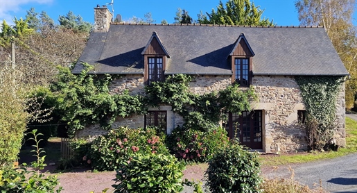 Jugon les Lacs, the perfect Maison Bretonne - landscaped garden, swimming pool surrounded by wooden