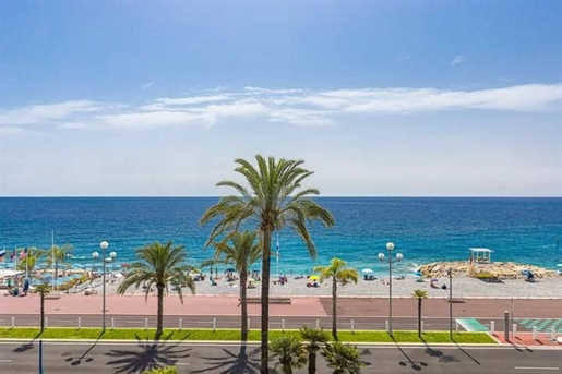 Prachtig appartement - Promenade des Anglais - terras - uitzicht op zee