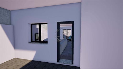 Olhao, Faro. Moderne Villa mit zwei Schlafzimmern und Solarenergie in ruhiger Nachbarschaft