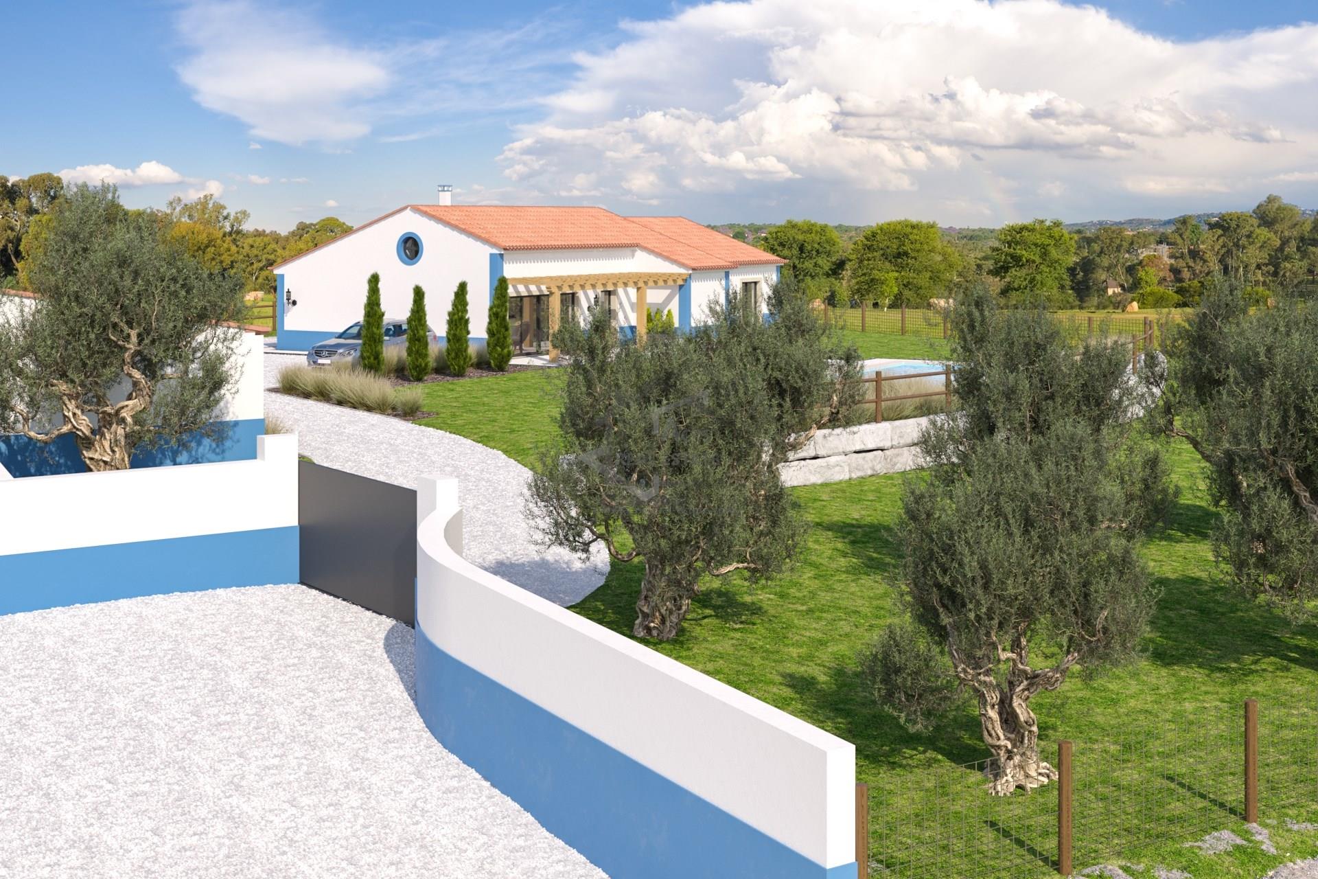 Landelijke villa met 4 slaapkamers en privézwembad in Santarem