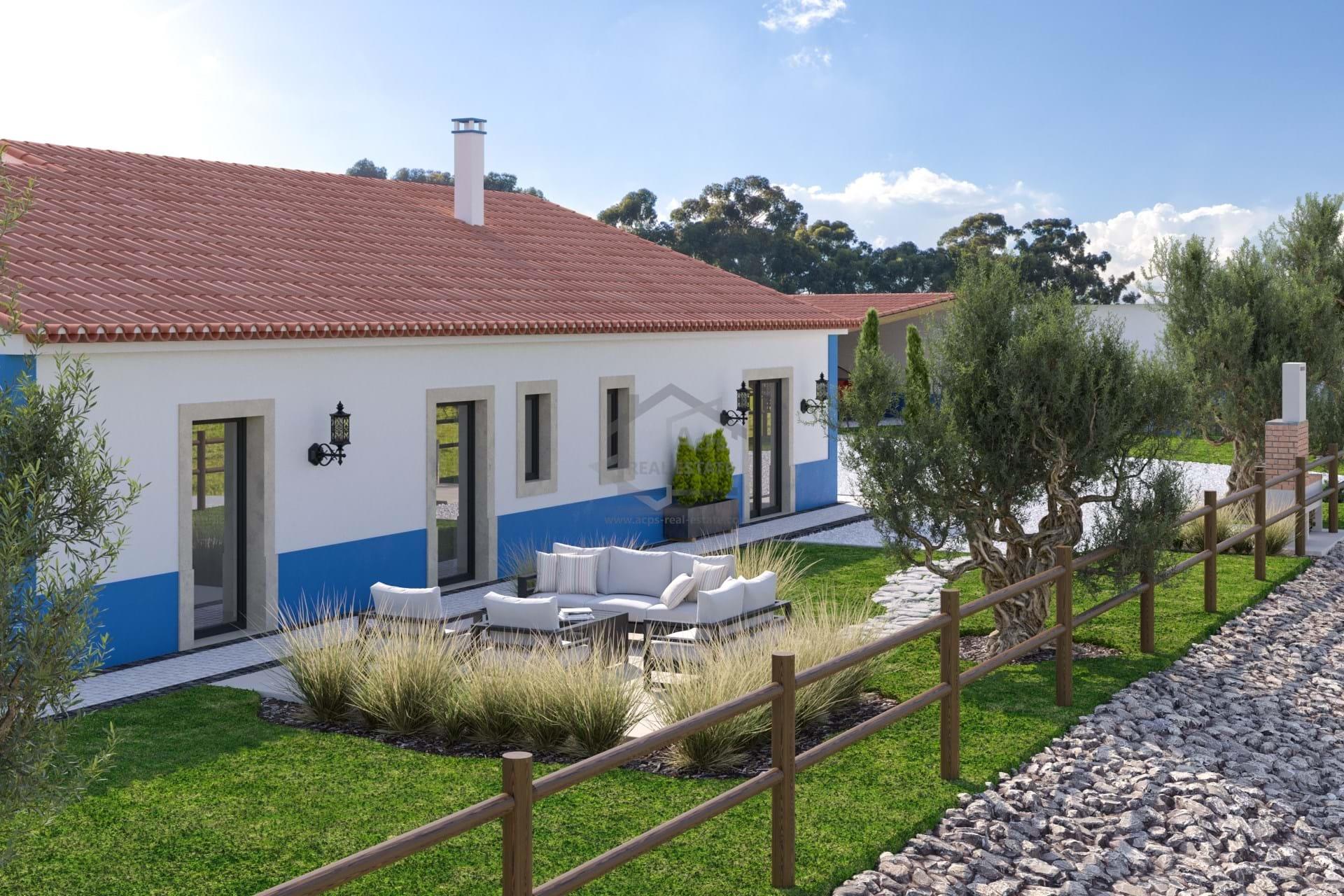 Landelijke villa met 4 slaapkamers en privézwembad in Santarem