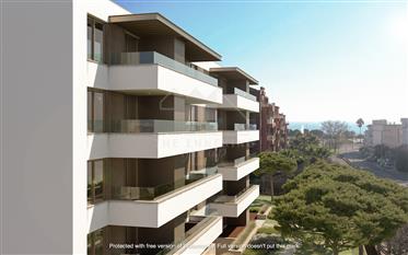 Superbe projet d’appartements T1, T2 et T3, Praia da Rocha, vue mer, garage