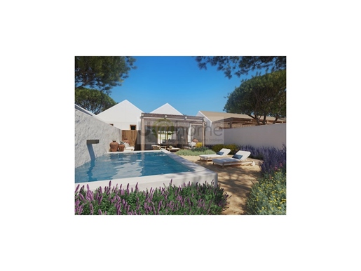 Terrain pour villa de 4 chambres, avec piscine privée et jardin, proche de la plage