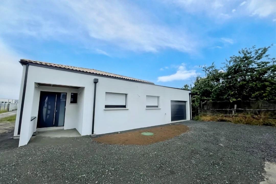 Maison plain pied de 2025, 132m2 - 3chambres avec jardin