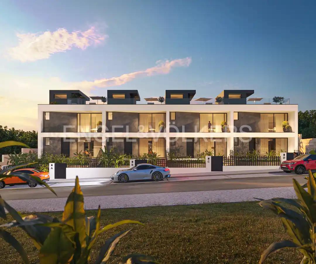 Reihenhaus in privater Eigentumswohnung mit Garage