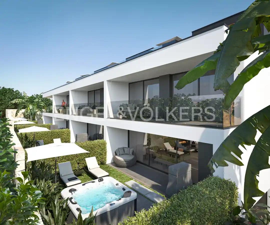 Reihenhaus in privater Eigentumswohnung mit Garage