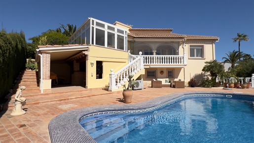 Magnificent Two Storey Villa in Calpe with Sea Views