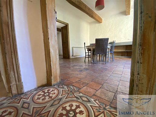 In the heart of the Cévennes, charming village house of 229m2 with garden.