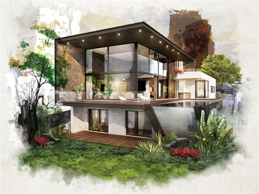 Villa mit Meerblick und modernem Design