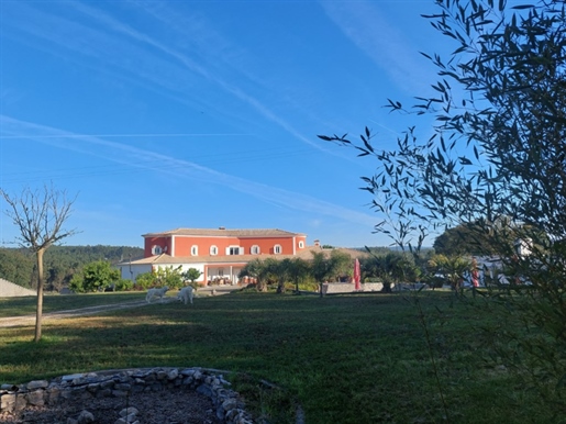 Bauernhaus in Rio Maior mit Garten, Schwimmbad und Reitplatz