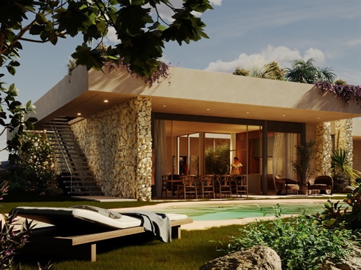 Villas avec finitions de luxe sur la première ligne de la Lagune d'Obidos