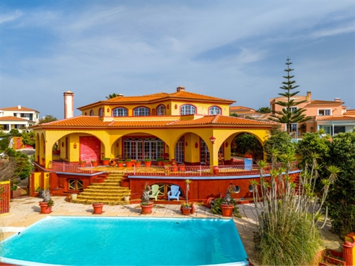 Charmante Villa mit Blick auf das Meer und den Golfplatz