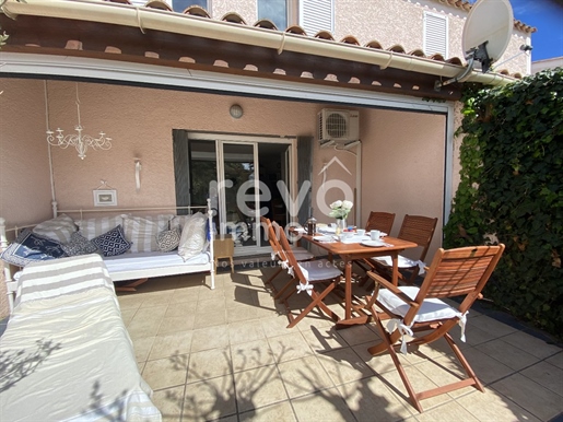 Cap d'Agde : Villa R+1 dans Rés 'L'Orée du Golf 2' : 42 m² avec jardin et terrasse au calme