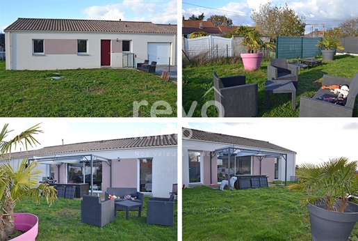 La Varenne / Maison plain-pied (Pmr) 85m² - 3 Chbres + jardin + garage