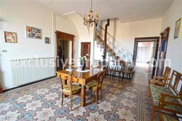 Large historic building with two terraces for sale in Molise
