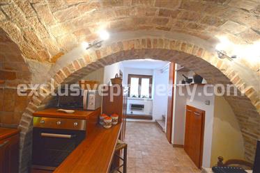 Restored stone house with panoramic view for sale in Molise