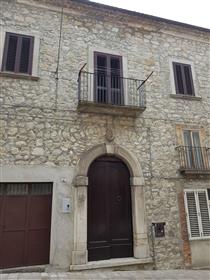 Historic stone house renovated with period details for sale in Molise